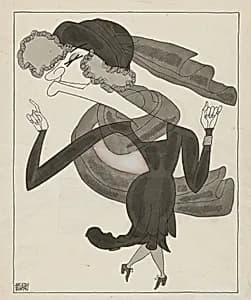 Minnie Maddern Fiske by Ralph Barton, 14 Aug 1891 - 19 May 1931
