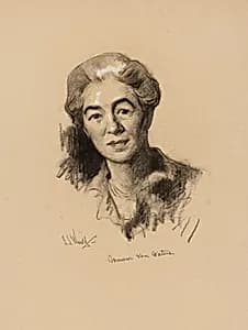Miriam Van Waters by Samuel Johnson Woolf, 12 Feb 1880 - 3 Dec 1948