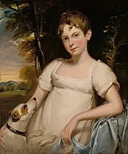 Miss Agnes Murray by Sir William Beechey, English