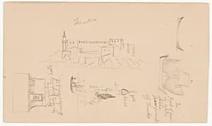 Mixed Sketches, Turkey by Frederic Edwin Church, American, 1826–1900