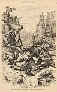 Modern Mazeppa by Thomas Nast, 27 Sep 1840 - 7 Dec 1902