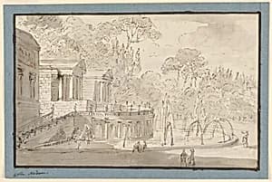 Modern villa by Giuseppe Barberi, Italian, 1746–1809