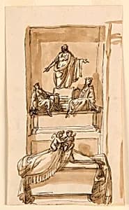 Monument by Giuseppe Barberi, Italian, 1746–1809