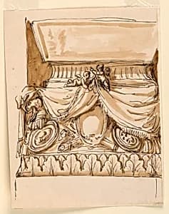 Monument by Giuseppe Barberi, Italian, 1746–1809