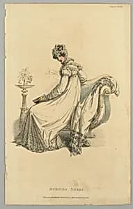Morning Dress by Ackermann’s, London, England
