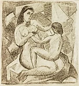 Mother and Child by Carl Newman