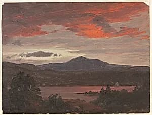 Mount Katahdin, Maine by Frederic Edwin Church, American, 1826–1900