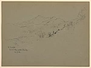 Mount Mansfield, Vermont by Daniel Huntington, American, 1816–1906