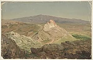 Mount Pentelicus, Greece by Frederic Edwin Church, American, 1826–1900