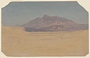 Mountain Landscape by Frederic Edwin Church, American, 1826–1900