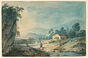 Mountainous Landscape by Unknown