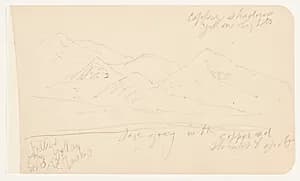 Mountains, Mexico by Frederic Edwin Church, American, 1826–1900