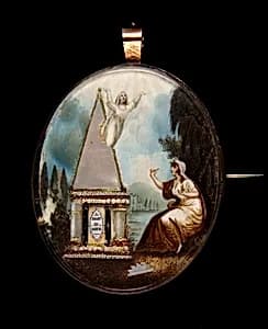 Mourning Pin by Unidentified