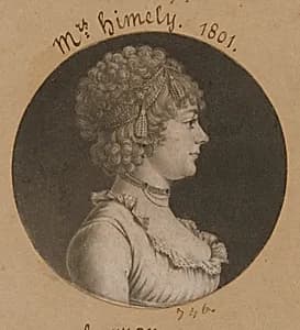Mrs. Himely by Charles Balthazar Julien Févret de Saint-Mémin, 12 Mar 1770 - 23 Jun 1852