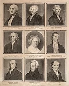 Mrs. Martha Washington by Nathaniel Dearborn, 1786 - 1852