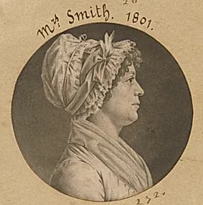 Mrs. Smith by Charles Balthazar Julien Févret de Saint-Mémin, 12 Mar 1770 - 23 Jun 1852
