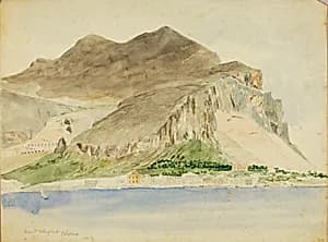 Mt. Pellegrino, Palermo by Miner Kilbourne Kellogg