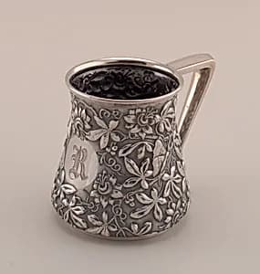 Mug by Dominick and Haff, New York, New York, 1872 – 1928