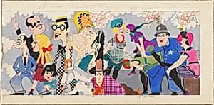 Mural Study #2: by John Decker, 1895 - 1947
