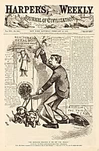 Mysterious Influence by Thomas Nast, 27 Sep 1840 - 7 Dec 1902