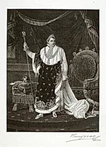 Napoleon as Emperor by Henry Wolf
