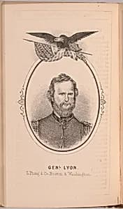 Nathaniel Lyon by Louis Prang Lithography Company, active 1856 - 1899