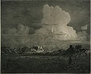Navajo Country Evening by George Elbert Burr