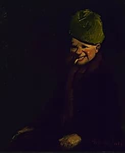 New Year's Shooter by George Luks