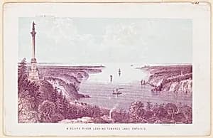 Niagara River by D. Friend, American