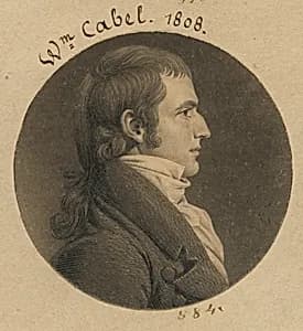 Nicholas Cabell, Jr. by Charles Balthazar Julien Févret de Saint-Mémin, 12 Mar 1770 - 23 Jun 1852