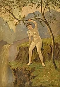 Nude in Landscape