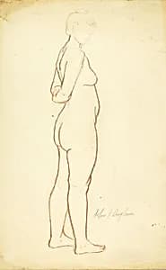 Nude by Solon H. Borglum
