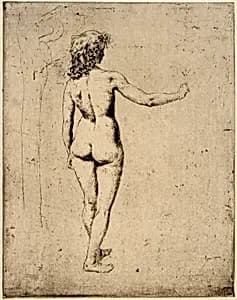 Nude Study by J. Alden Weir