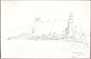 Oberwesel by George Elbert Burr