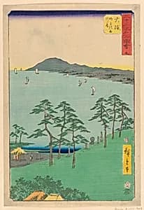Ocean View by Ando Hiroshige, Japanese, 1797–1858