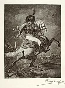 Officer of the Mounted Chasseurs by Henry Wolf