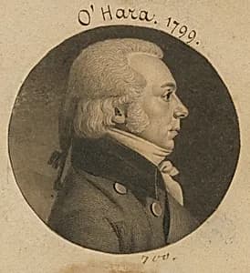 O'Hara by Charles Balthazar Julien Févret de Saint-Mémin, 12 Mar 1770 - 23 Jun 1852