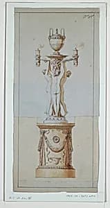 Oil lamp by Unknown