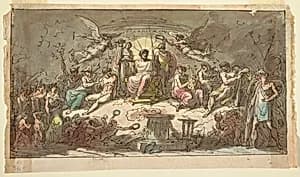 Olympus by Felice Giani, Italian, 1758–1823