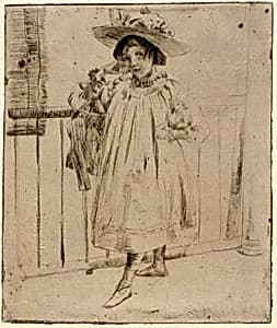 On the Porch by J. Alden Weir