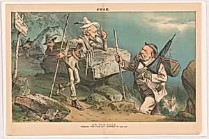 On the Road by Joseph Keppler, 1 Feb 1838 - 19 Feb 1894