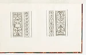 Ornament and Panel Designs by Jean Bérain, the elder, French, 1640 – 1711