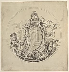 Ornament, Cartouche by Matthias Lock