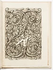 Ornament Design by Hugues Brisville, French, active ca. 1663