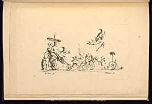 Ornament Design by Jean-Bernard Turreau, French, 1672 - 1731