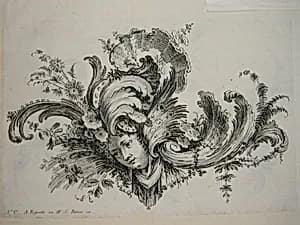 Ornament Design by Jean-Laurent Aublé, French, active 1740 – 1759
