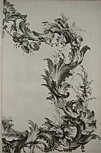 Ornament Design by Alexis Peyrotte, French, 1699–1769