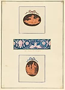 Ornament Design by Michel Angelo Pergolesi, Italian, active ca. 1760–1801