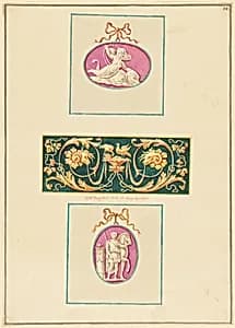 Ornament Design by Michel Angelo Pergolesi, Italian, active ca. 1760–1801