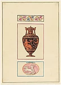 Ornament Design by Michel Angelo Pergolesi, Italian, active ca. 1760–1801